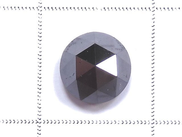 [Video][One of a kind] Black Diamond Loose stone Rose Cut 1pc NO.22