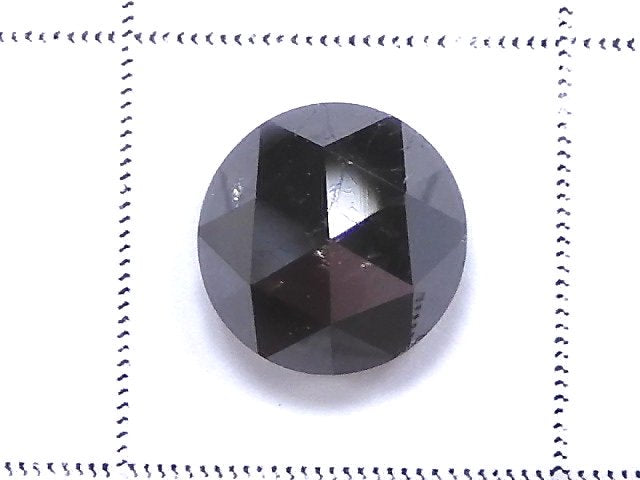 [Video][One of a kind] Black Diamond Loose stone Rose Cut 1pc NO.25