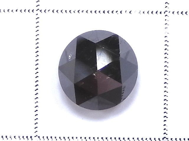 [Video][One of a kind] Black Diamond Loose stone Rose Cut 1pc NO.25