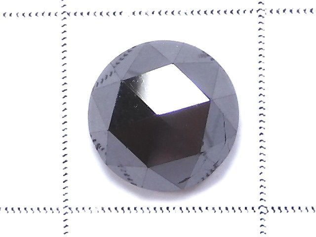 [Video][One of a kind] Black Diamond Loose stone Rose Cut 1pc NO.34