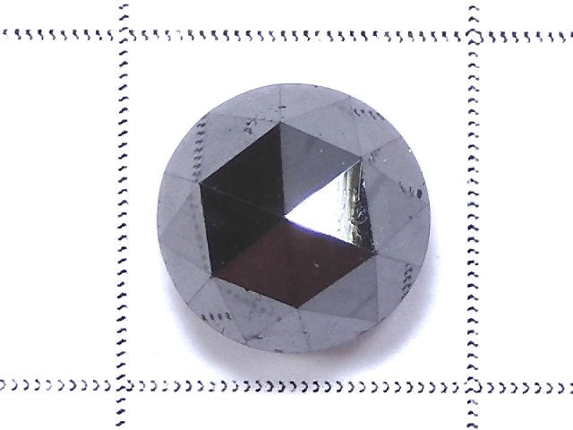 [Video][One of a kind] Black Diamond Loose stone Rose Cut 1pc NO.36