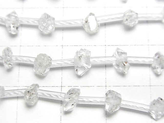 [Video] Afghanistan double point crystal 1strand beads (aprx.7inch/17cm)