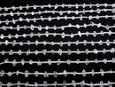 [Video] Afghanistan double point crystal 1strand beads (aprx.7inch/17cm)