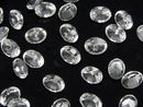 [Video]High Quality Crystal AAA Loose stone Oval Concave Cut 8x6mm 3pcs