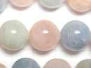 [Video]Beryl Mix (Multicolor Aquamarine) AA+ Round 14mm 1/4 or 1strand beads (aprx.15inch/37cm)
