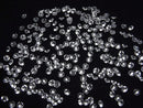[Video]High Quality White Sapphire AAA Loose stone Round Faceted 3x3mm 2pcs