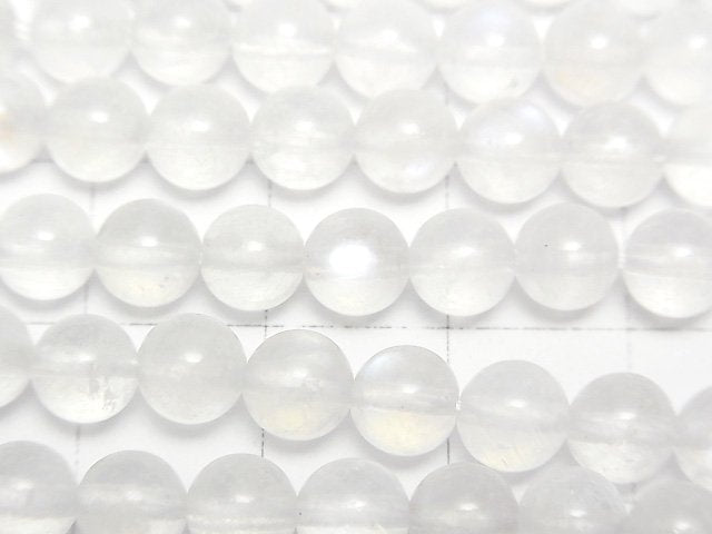 [Video]Royal Blue Moonstone AA++ Round 6mm half or 1strand beads (aprx.15inch/37cm)