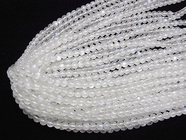 [Video]Royal Blue Moonstone AA++ Round 6mm half or 1strand beads (aprx.15inch/37cm)