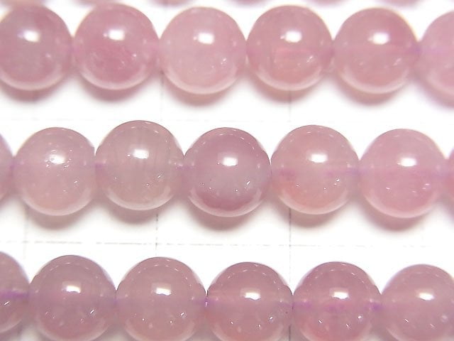 [Video] Deep Rose Quartz AAA- Round 7mm half or 1strand beads (aprx.15inch/37cm)