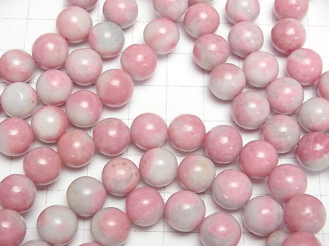 [Video]Rhodonite Silica Round 10mm Bracelet