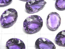 [Video]High Quality Amethyst AAA Loose stone mix shape laser cut 3pcs