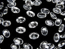 [Video]High Quality White Topaz AAA Loose stone Oval Faceted 6x4mm 10pcs