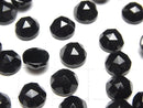 [Video]Onyx AAA Round Rose Cut 8x8mm 5pcs