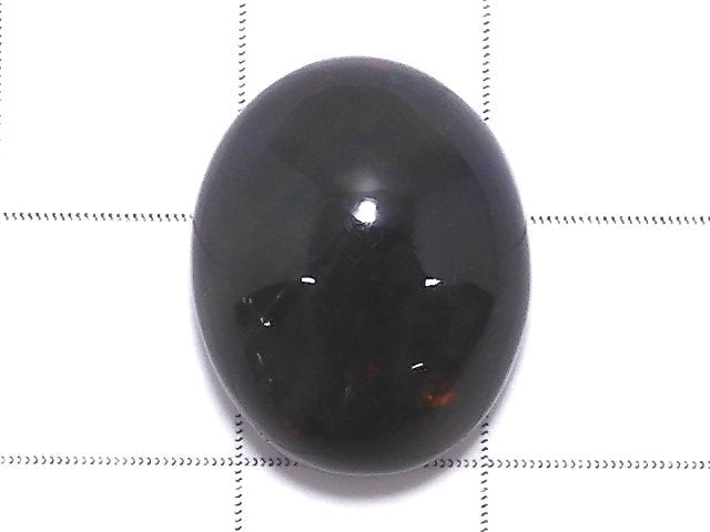 [Video][One of a kind] High Quality Black Opal AAA Cabochon 1pc NO.490