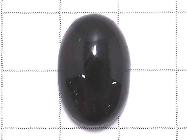 [Video][One of a kind] High Quality Black Opal AAA Cabochon 1pc NO.498