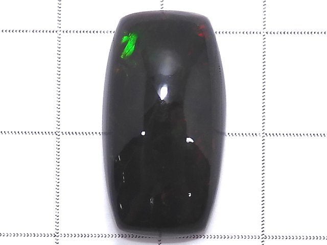 [Video][One of a kind] High Quality Black Opal AAA Cabochon 1pc NO.502