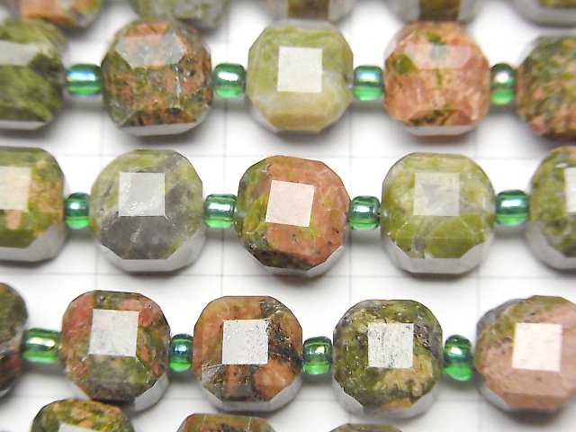 [Video] High Quality! UniKite Cube Shape 8x8x8mm 1strand beads (aprx.15inch/38cm)