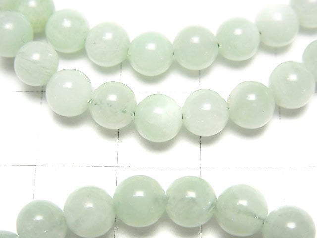 [Video]Green Feldspar AAA Round 6mm Bracelet