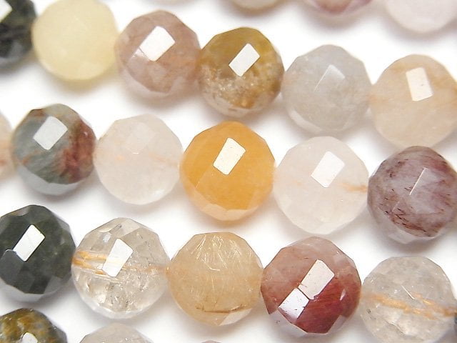 Rutilated Quartz Gemstone Beads