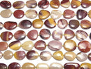 [Video]Mookaite Flat Nugget 1strand beads (aprx.15inch/37cm)