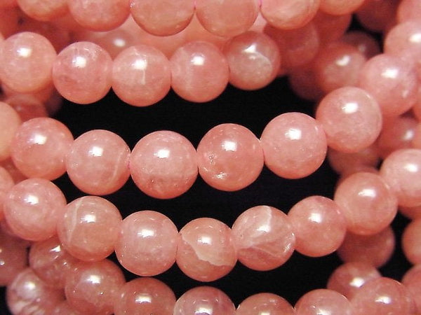 Rhodochrosite Gemstone Beads