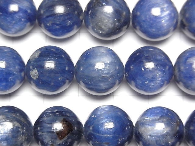 [Video]Kyanite AA++ Round 14mm 3pcs or 1strand beads (aprx.15inch/38cm)