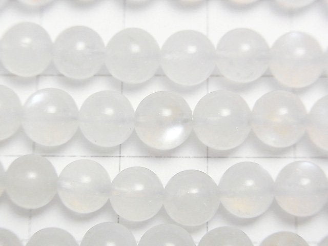 [Video] Royal Blue Moonstone AA Round 6mm 1strand beads (aprx.15inch/36cm)