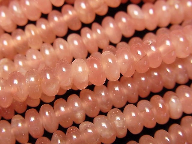 Rhodochrosite Gemstone Beads