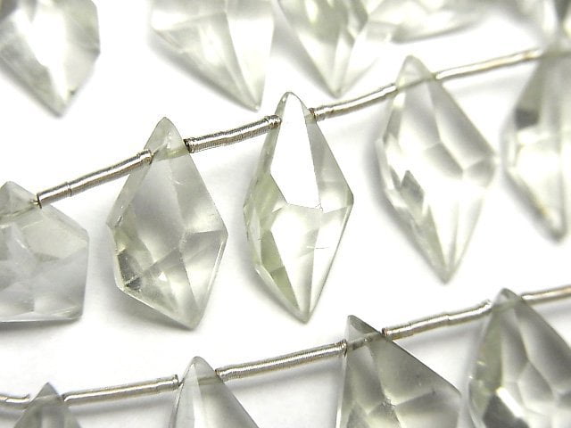 Green Amethyst Gemstone Beads