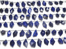 [Video]High Quality Lapislazuli AAA- Spindle Cut 1strand (Approx 11pcs )
