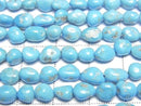 [Video] Arizona Sleeping Beauty Turquoise AAA - Small Size Nugget [S Size] half or 1-strand beads (approx. 17 inches/43 cm)