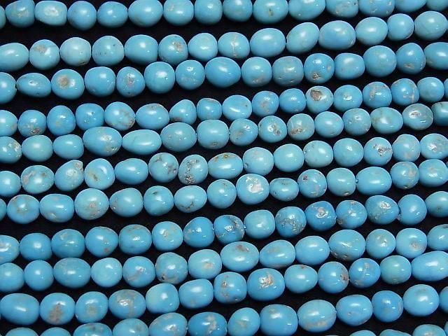 [Video] Arizona Sleeping Beauty Turquoise AAA - Small Size Nugget half or 1-strand beads (approx. 17 inches/43 cm)