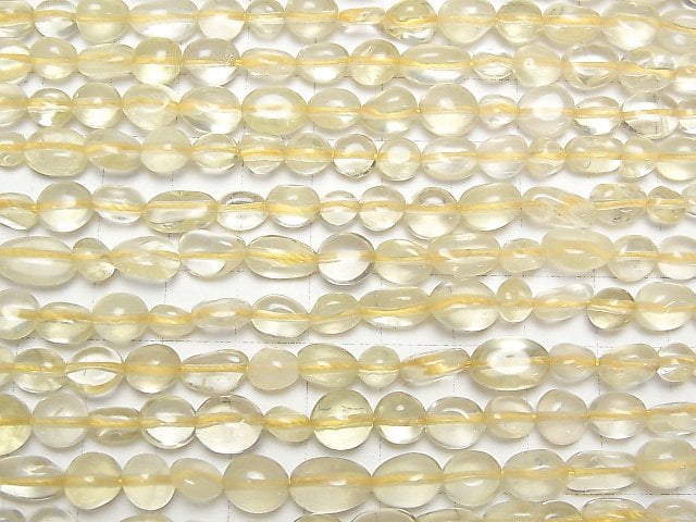 [Video]Lemon Quartz AA++ Small Size Nugget 1strand beads (aprx.15inch/36cm)