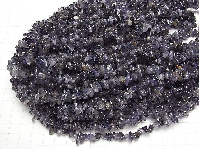 [Video]Iolite AA+ Chips (Small Nugget) 1strand beads (aprx.30inch/74cm)