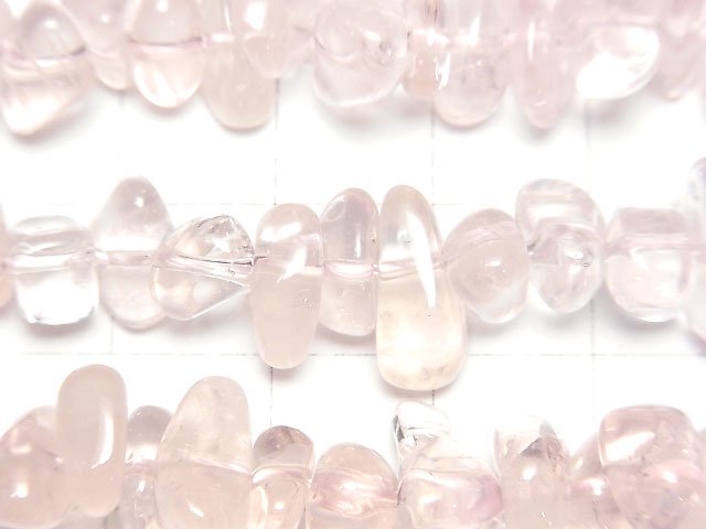 [Video]Rose Quartz AAA- Chips (Small Nugget) 1strand beads (aprx.16inch/40cm)