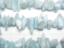 [Video]Larimar Pectolite AA++ Chips (Small Nugget) 1strand beads (aprx.15inch/38cm)