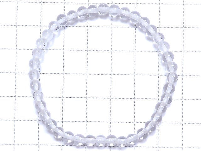 [Video][One of a kind][Certificate]High Quality Petalite AAA Round 4.5mm Bracelet NO.3