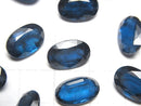 [Video]High Quality Indigo Blue Kyanite AAA Loose stone Oval Faceted 12x8mm 1pc