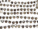 [Video]High Quality Smoky Quartz AAA Chestnut Faceted 6x6mm half or 1strand (18pcs )