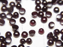 [Video]Star Garnet Round Cabochon 3x3mm 10pcs