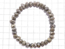 [Video] [One of a kind] [1mm hole] Gray Diamond Rough Nugget Bracelet NO.5