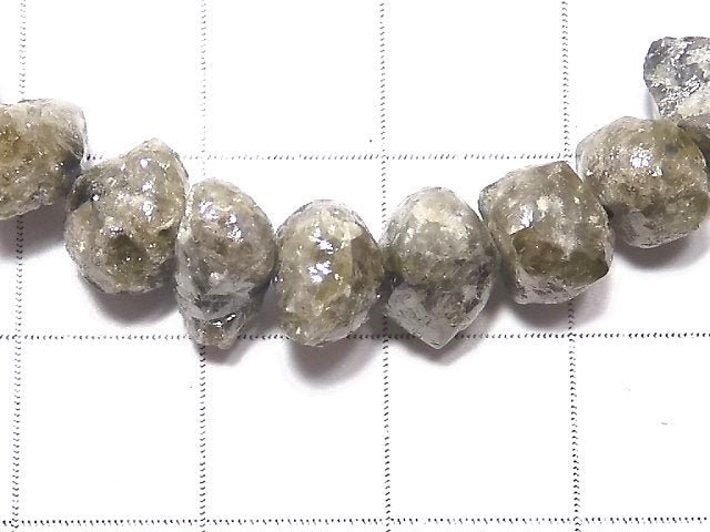 [Video][One of a kind] [1mm Hole]Gray Diamond Rough Nugget Bracelet NO.7