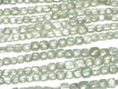[Video]High Quality Green Kyanite AA++ Faceted Square half or 1strand beads (aprx.7inch/18cm)