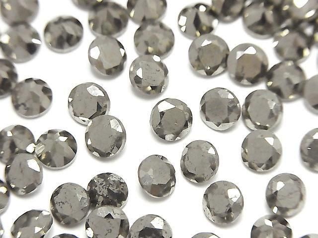 黃鐵礦 散石 圓形刻面 5x5mm 5顆