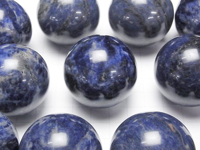 [Video]Sodalite AA Sphere ,Round 40mm 1pc