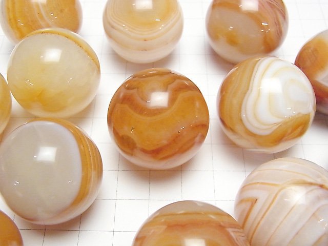 [Video] Carnelian ,Sardonyx Sphere ,Round 30mm 1pc