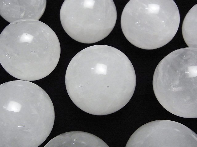 [Video]Morocco Crystal Quartz AA++ Sphere ,Round 40mm 1pc