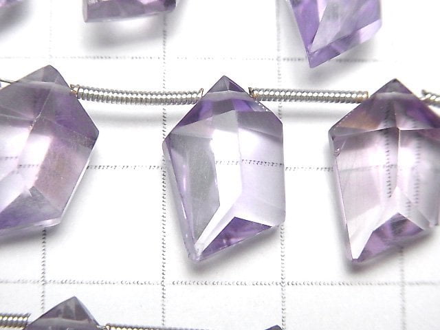 [Video] High Quality Pink Amethyst AAA- Spindle Cut 1strand (8pcs)
