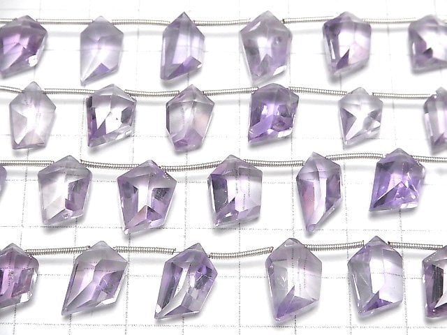 [Video] High Quality Pink Amethyst AAA- Spindle Cut 1strand (8pcs)