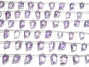 [Video] High Quality Pink Amethyst AAA- Spindle Cut 1strand (8pcs)